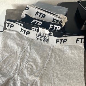 1/3 Gray Pro Club FTP Boxers